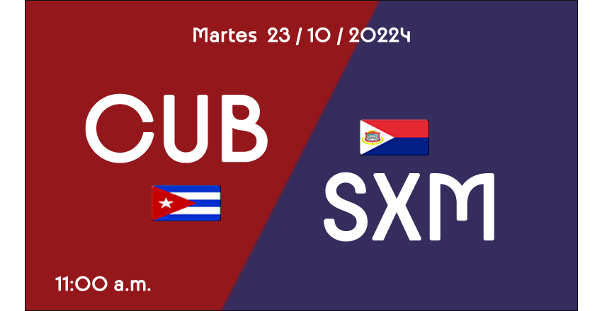 Cuba vs St. Maarten