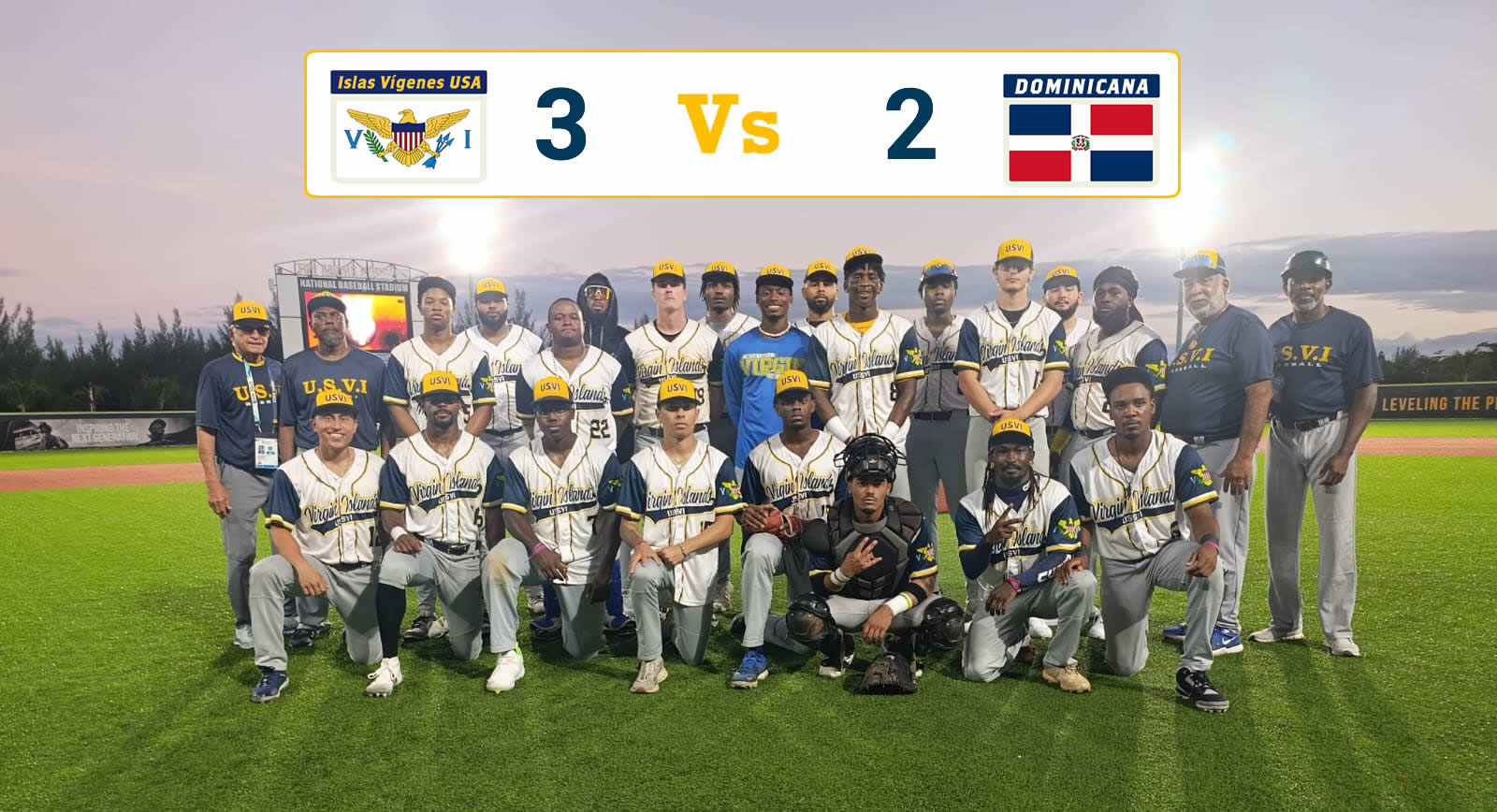Las Islas Vírgenes USA ganan su primer partido en la séptima CBC